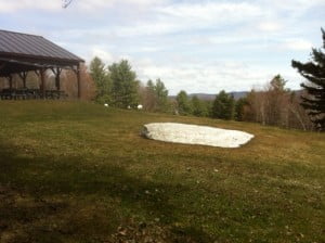 Snow melt 4-29