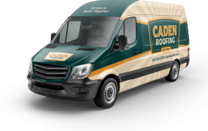 Caden Roofing work van