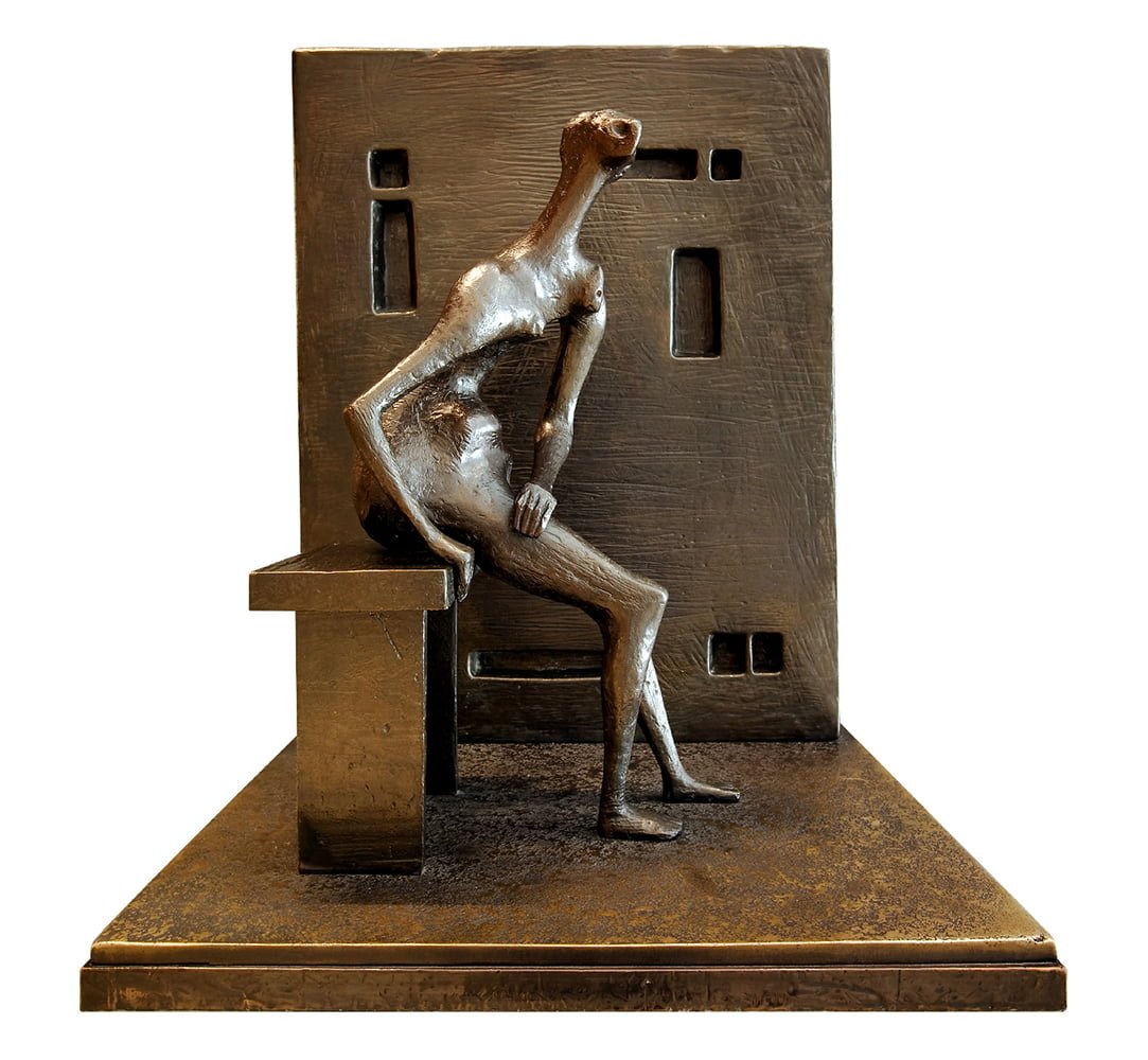Henry Moore’s Seated Girl.