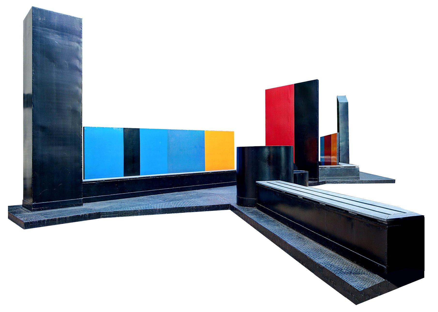 Tony Rosenthal’s Steel Park.